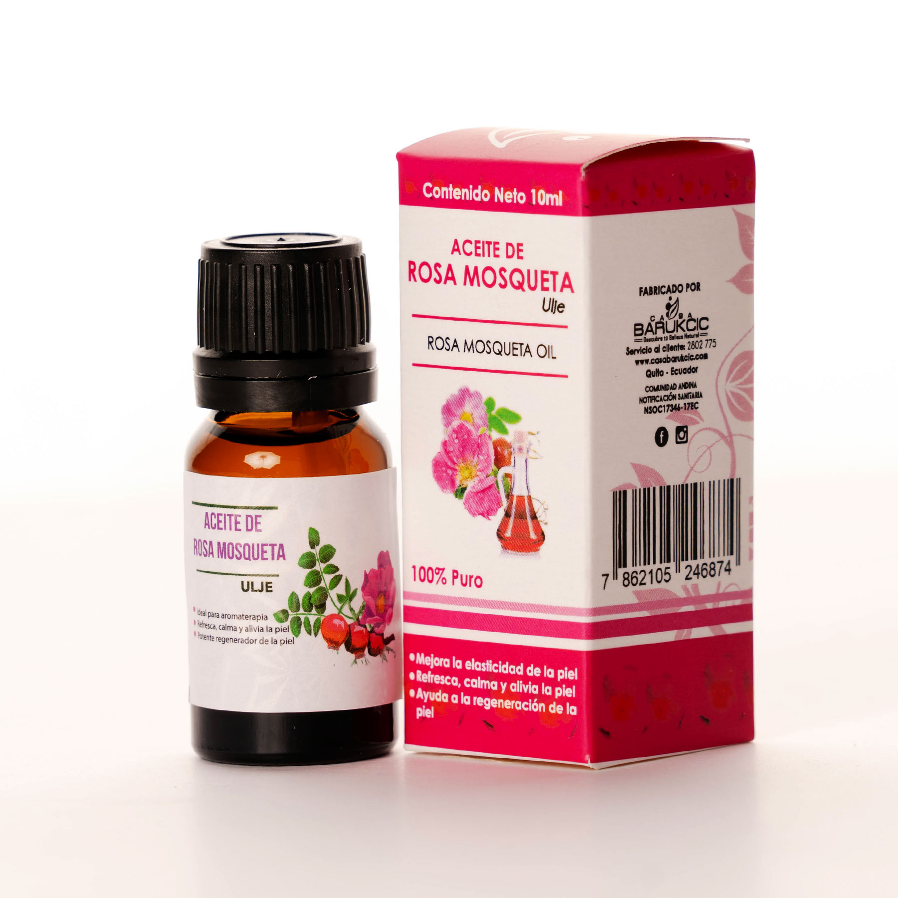 Aceite Rosa Mosqueta 100% Puro Regenerador