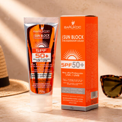 Bloqueador solar SUN BLOCK SPF 50+